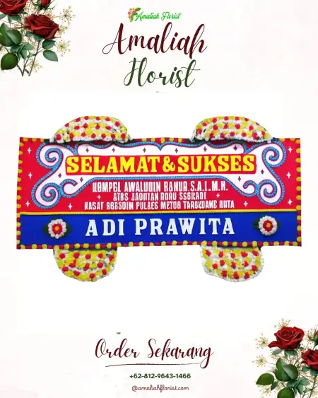Papan Bunga Ucapan Selamat Universitas Pancasila